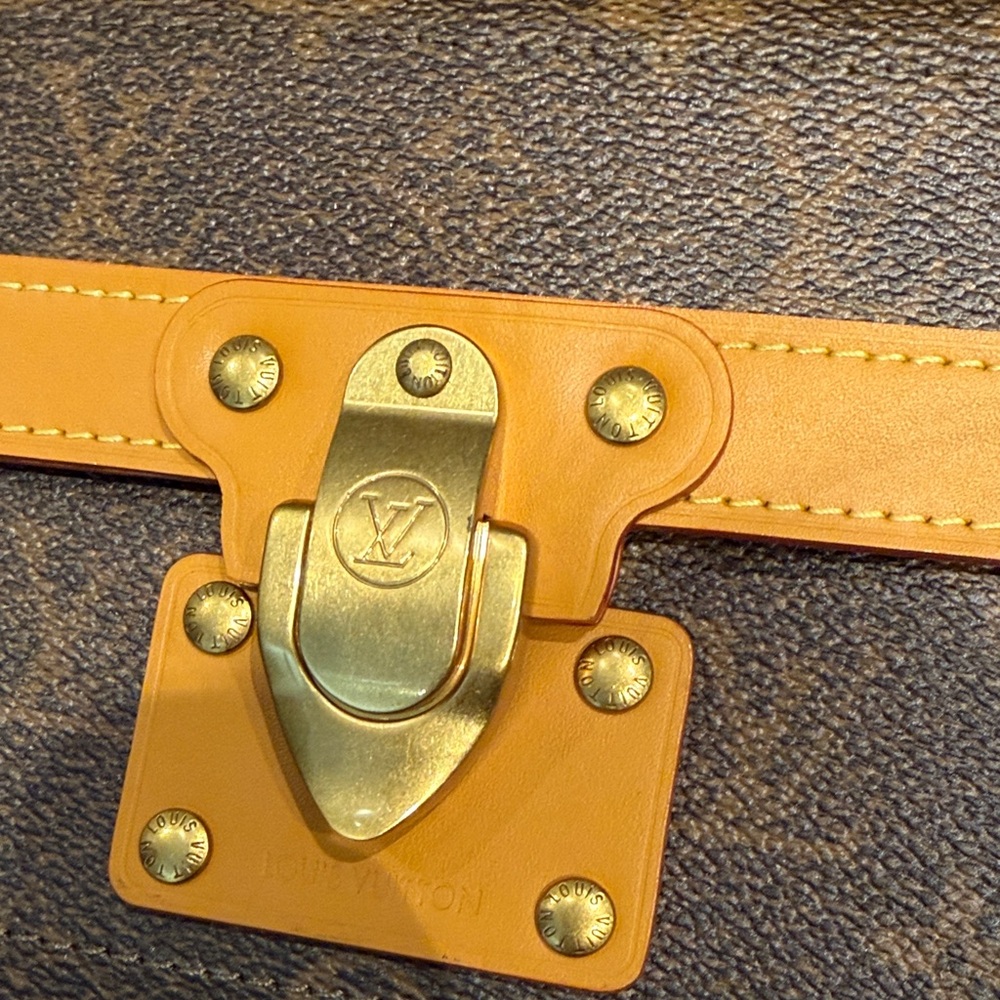 Brown and Gold Crossbody Bag - Picture 2 of 7